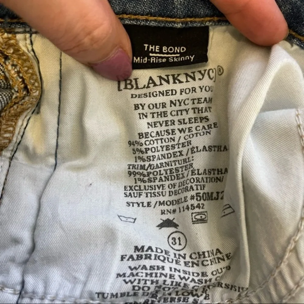 Blank‎ NYC The Bond Snake Stripe Jeans